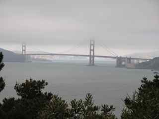 September 28, 2008 at 5 PM, overcast sky, foghorns off