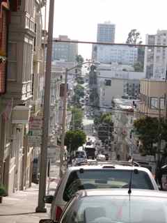 Sacramento St up from Van Ness